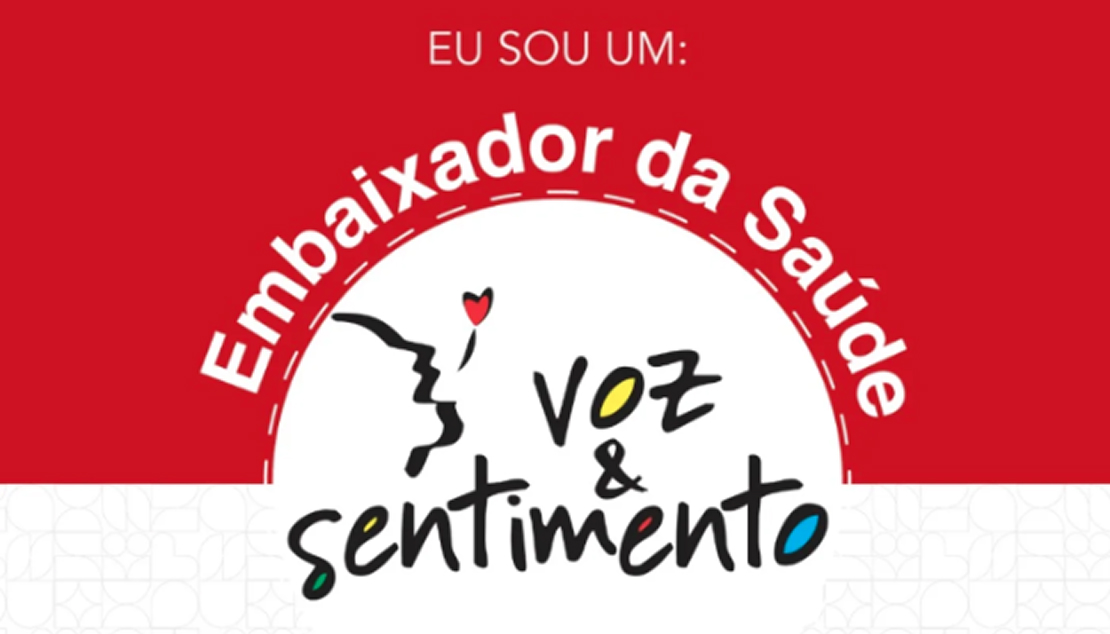 Somos Embaixadores da Saúde. Foi celebrada a renovação da parceira entre o Instituto Sabin e o Coral Voz e Sentimento.